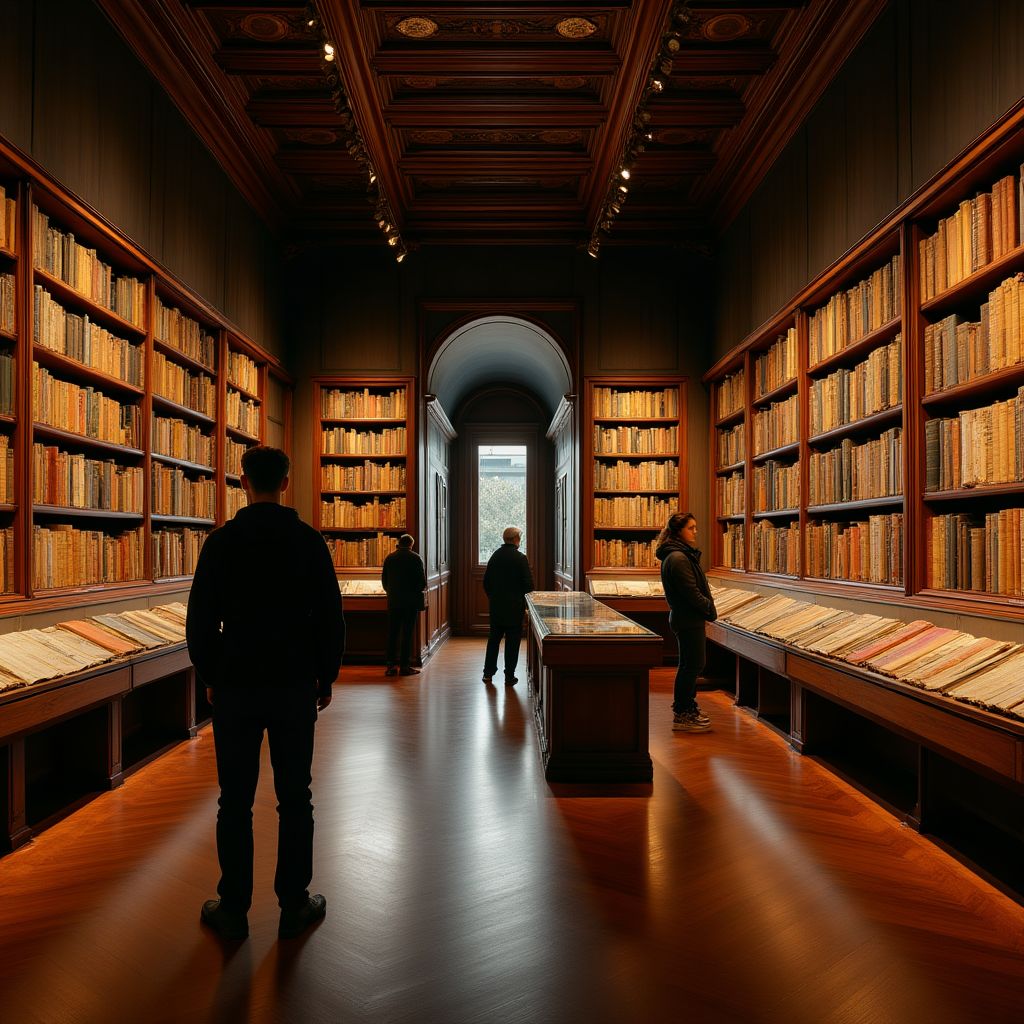 Exposition de livres rares